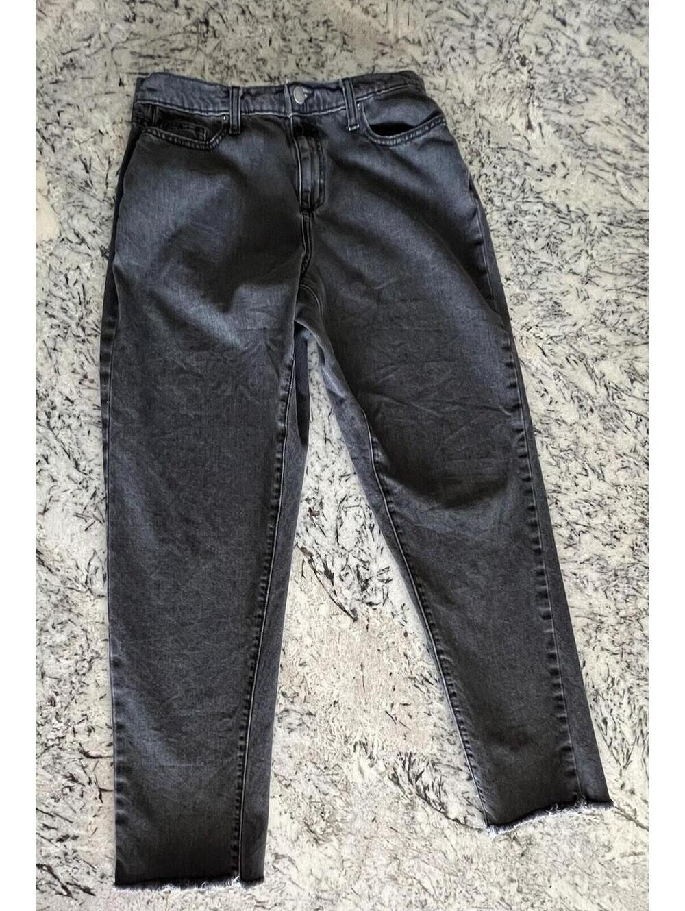 Universal Thread Women’s Denim Boyfriend Black Jean Size 6/28R Look New